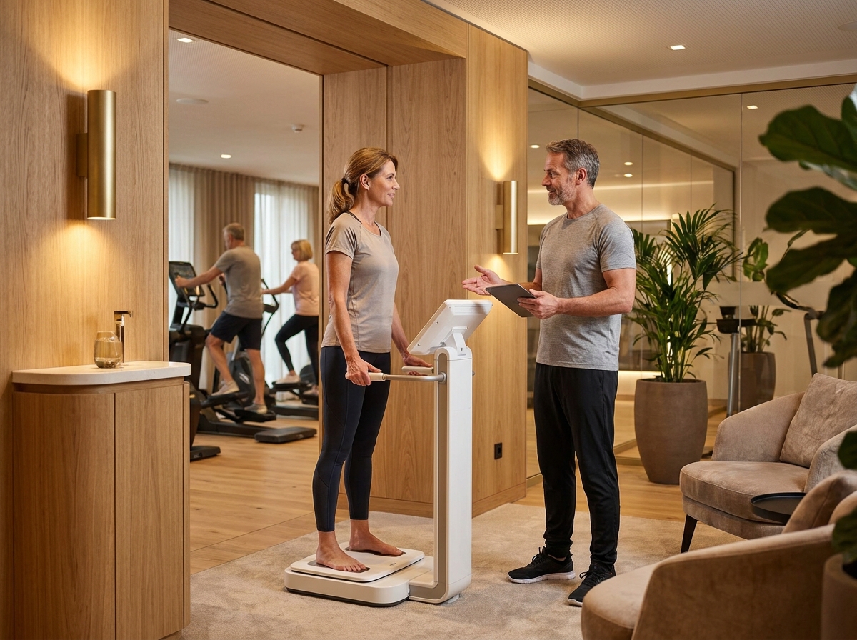 Körperanalyse am Fitness Hub
